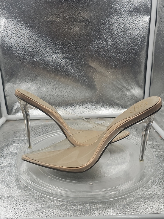 Marvel Shoes - W Clear Heels Sz7